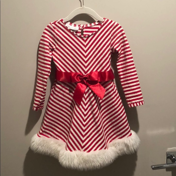 bonnie jean candy cane dress